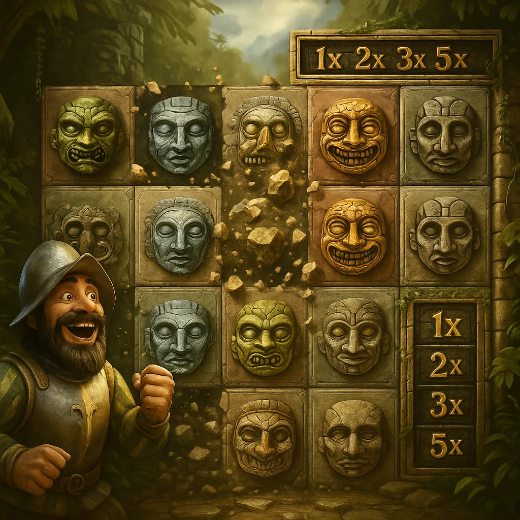 KingMaker Casino - Gonzo's Quest Slot Game - NetEnt