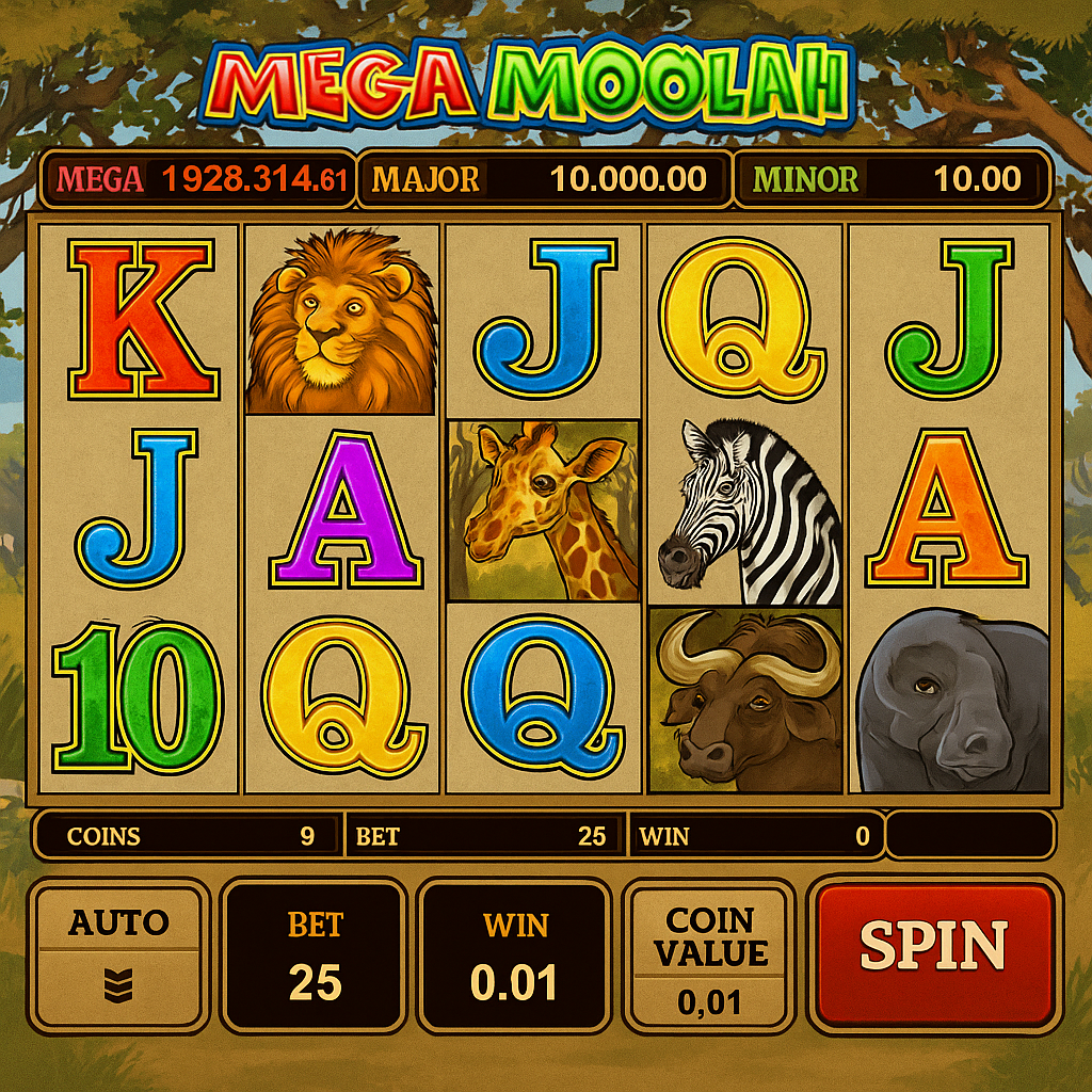 KingMaker Casino - Mega Moolah Jackpot Slot - Microgaming