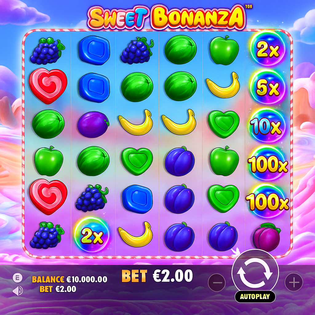 KingMaker Casino - Sweet Bonanza Slot Game - Pragmatic Play